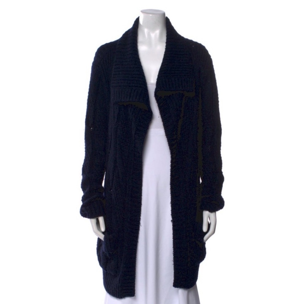 VINCE Navy Blue Cardigan Sweater